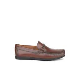 Atesber  Men's Dark Tan Casual Loafers-picture-11
