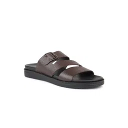 ATESBER by Inc.5 Men Open Toe Leather Comfort Sandals With Buckle Detail-picture-36