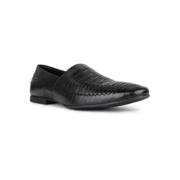 ATESBER by Inc.5 Men Woven Design Leather Loafers-picture-42