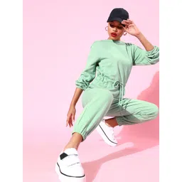 Athena Green Jumpsuit with Drawstring-picture-10