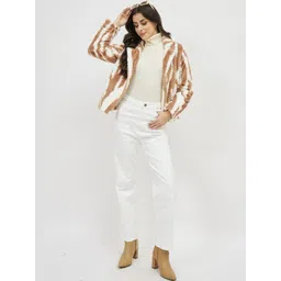 Athena Notched Lapel Collar Single-Breasted Overcoat-image-15