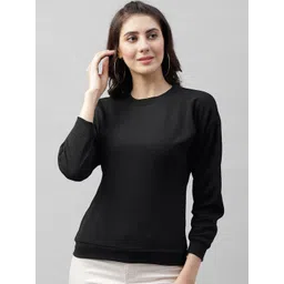 Athena Women Black Solid Top-picture-33