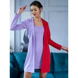 Athena Women Colourblocked Corset Blazer Dress-picture-40