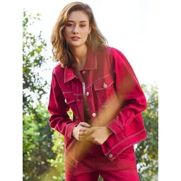 Athena Women Cotton Denim Jacket-picture-17