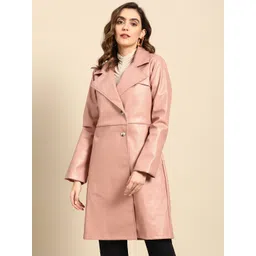 Athena Women Leather Overcoat image 1