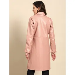 Athena Women Leather Overcoat image 4