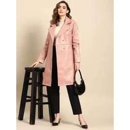 Athena Women Leather Overcoat image 5