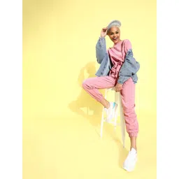 Athena Women Pretty Pink Sleek Jumpsuit-picture-27