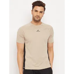 ATHLISIS Men Beige Slim Fit T-shirt-picture-15