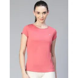 ATHLISIS Pink Polyester Solid Sports T-Shirt-picture-48