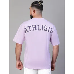ATHLISIS Typography Printed Bio Finish Oversized Cotton T-shirt-picture-20