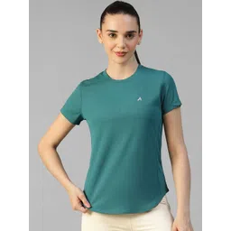 ATHLISIS Women Brand Logo e-Dry Slim Fit T-shirt-picture-40