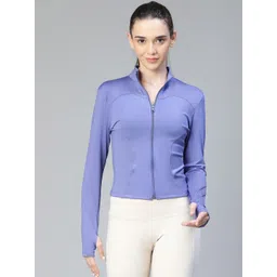 ATHLISIS Women Floral Colourblocked Lightweight Crop Training or Gym Sporty Jacket-picture-37