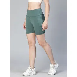 ATHLISIS Women Skinny Fit Training or Gym Sports Shorts with e-Dry Technology Technology image 2