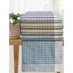 Athom Living Blue & Navy Blue 5 Striped Cotton 210 GSM Bath Towel-picture-32