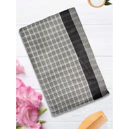 Athom Living Blue & White 5 Pieces Printed Cotton 210 GSM Bath Towel image 2