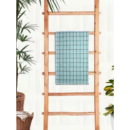 Athom Living Green & Black Printed Cotton 210 GSM Bath Towel-picture-25
