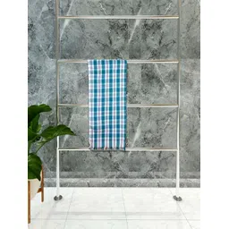 Athom Living Green & White Striped Cotton 150 GSM Towel-picture-23