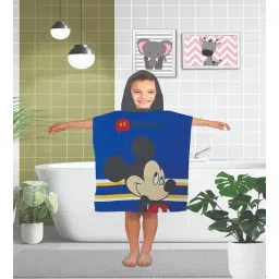 Blue Cotton Kids 220 GSM Bath Towel by Athom Living-picture-29