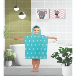 Blue Cotton Kids 220 GSM Bath Towel by Athom Living-picture-31