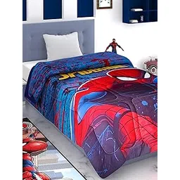 Athom Living Marvel Spiderman Kids Comforter 300 GSM 135x220 cm-picture-33