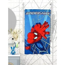athom trendz Athom Living Marvel Blue 350 GSM 100% Cotton Kids Bath Towel 60x120 cm-picture-13