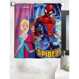 Athom Trendz Disney Frozen & Spider-Man Bath Towel Pack of 2 - Blue & Pink-picture-21