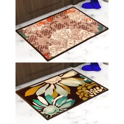 Athom Trendz Pack Of 2 Printed Trendz Premium Anti-Skid Doormats-picture-12