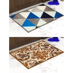 Athom Trendz Pack Of 2 Printed Trendz Premium Anti-Skid Doormats-picture-37