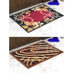 Athom Trendz Set Of 2 Printed Anti-Skid Door Mats-picture-12