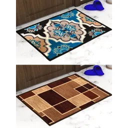 Athom Trendz Set of 2 Printed Premium Anti Slip Doormats-picture-19