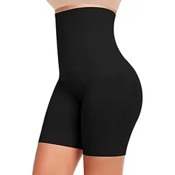 athugtix Shapewear Shorts Tummy Control Shapewear Invisible Shaping Shorts High Waisted Body Shaper Shorts Under Dress-picture-14