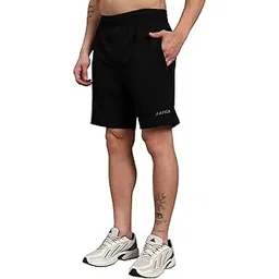 ATICX Men’s Regular Fit Polyester Shorts - Quick Dry for Basketball, Badminton, Gym. Running, Sports-picture-24