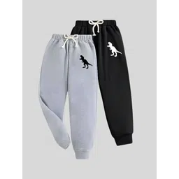 ATLANS Boys Pack Of 2 Printed Woollen Joggers-picture-35