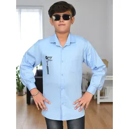 Atly Boys Graphic Printed Spread Collar Cotton Casual Shirt-picture-25