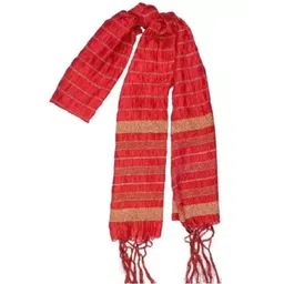 atly Velvet Striped Maroon Men Dupatta-picture-32