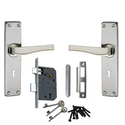 Atom Jupiter2 Stain Finish Double Stage Mortise Lock Set with 3 Keys-picture-31