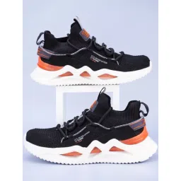 Atom Men's Black Running Shoes-picture-28