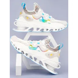 Atom Men's Spring Edge Alpha 1 White Running Shoes-picture-42