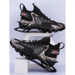 Atom Men's Spring Edge Alpha 2 Black Running Shoes-picture-39