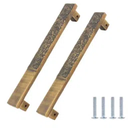 Atom Narmada 16 inch Brass Antique Finish Aluminum Pull Handle (Pack of 2)-picture-13