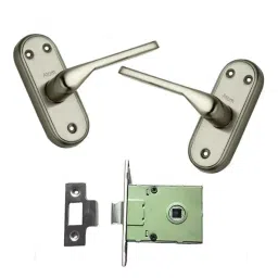Atom Penta Stainless Steel Stain Finish Universal Baby Latch Set-image-39