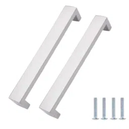 Atom PHS01 10 inch Silver Satin Finish Stainless Steel Pull Handle (Pack of 2)-picture-14