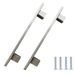 Atom PHS09 18 inch  Silver Satin Finish Stainless Steel Pull Handle (Pack of 2)-picture-40