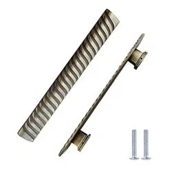 Atom Wave 16 inch Brass Antique Finish Aluminium Pull Handle-picture-26