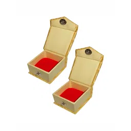 atorakushon Gold-Toned Set of 2 Reusable Jewellery Organiser Organisers-image-10