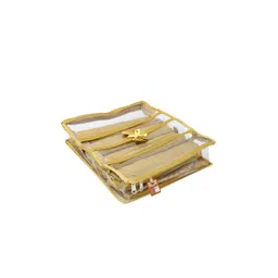 atorakushon Gold-Toned Solid Bangle Organizer Jewellery Storage Box image 5