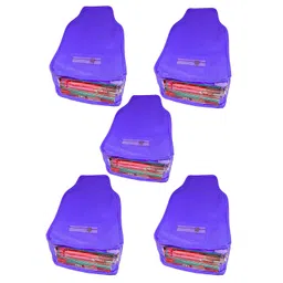Atorakushon Set Of 5 Blue Solid Non Woven Blouse Wardrobe Storage Bag Organisers-picture-12