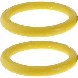 ATORSE 1 Pair Gymnastic Rings Gym Fitness Arm Muscle Strength Cross Training Yellow-picture-14