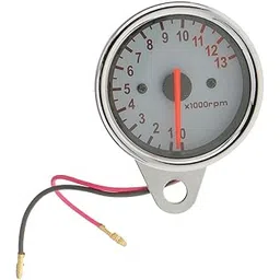 ATORSE 12V Universal Motorcycle 0-1300 RPM Tachometer Tacho Gauge for Yamaha-picture-18